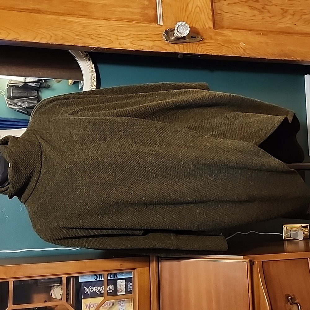 EUC Joseph Ribkoff Dark Olive Turtleneck Tunic - Size 8
